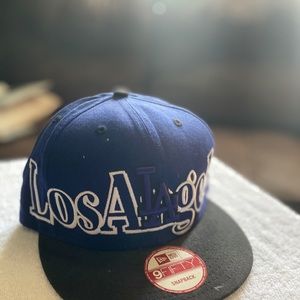 Authentic Los Angeles Dodgers Snapback.